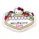 Cojín Hello Kitty Café Las Vegas (blanco) Sanrio Original
