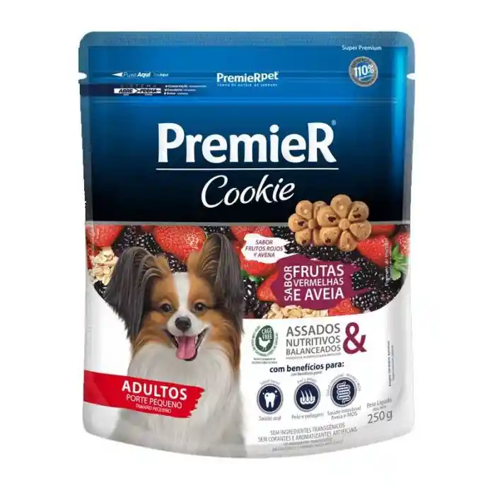 Premier Cookie Adultos Frutos Rojos Y Avena 250gr