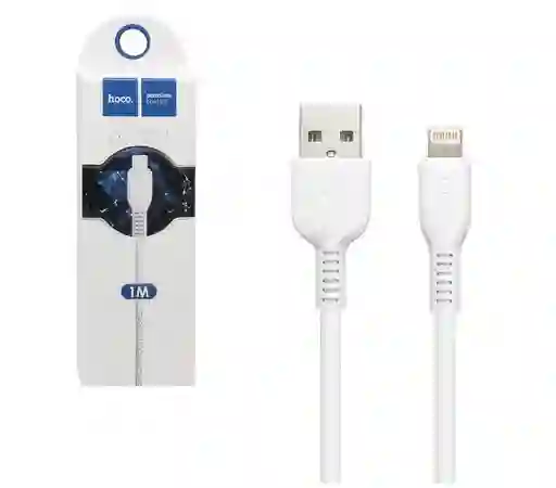 Cable Hoco X20 Usb A Lightning 1m Blanco