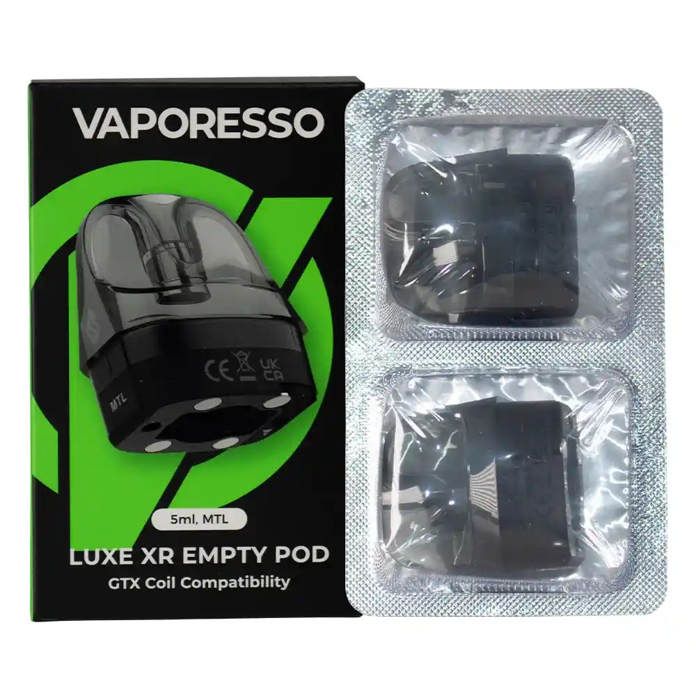 Pod Vaporesso Luxe Xr Vacio 5ml Pack X2 - Mtl