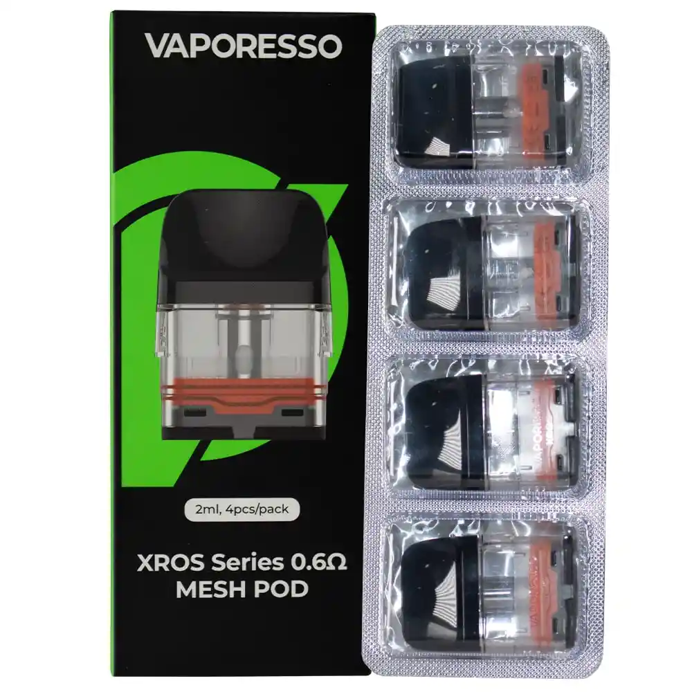 Resistencia Pod Vaporesso Xros 2ml Pack X4 - 0.6 Ohm