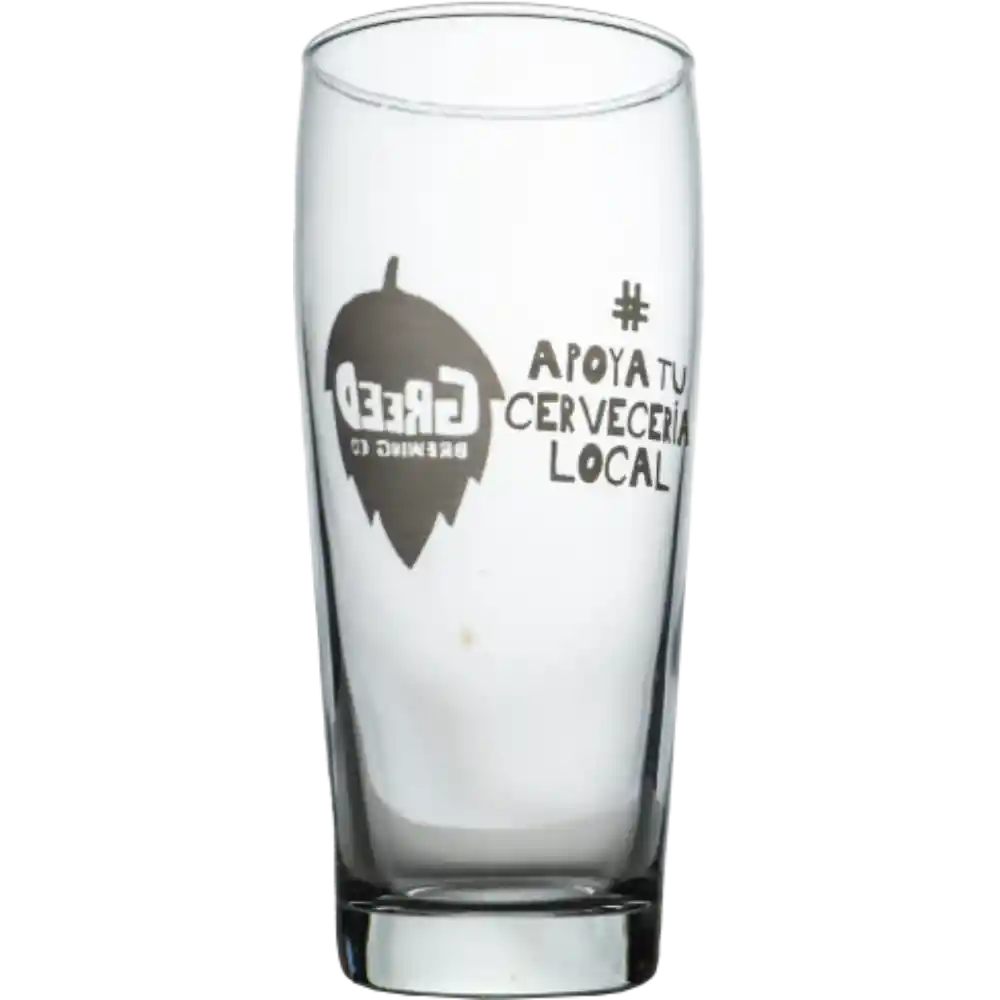 Vaso Greed Apoya Tu Cervecería Local 473cc