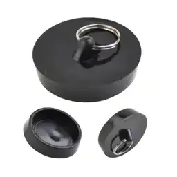Tapón Goma Desagüe Lavamanos Y Tina 1 1/2"