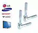 Pernos Para Soporte Smart Tv Samsung M8 43-45mm Vesa