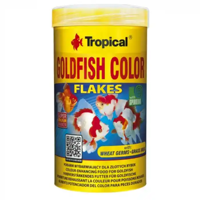 Tropical Goldfish Color Flakes 250 Ml /50 Gr