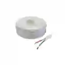 Cable Telefónico Pin 4 Hilos 2 Par