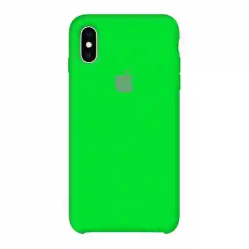 Carcasa Para Iphone Xs Max Color Verde Fosforecente