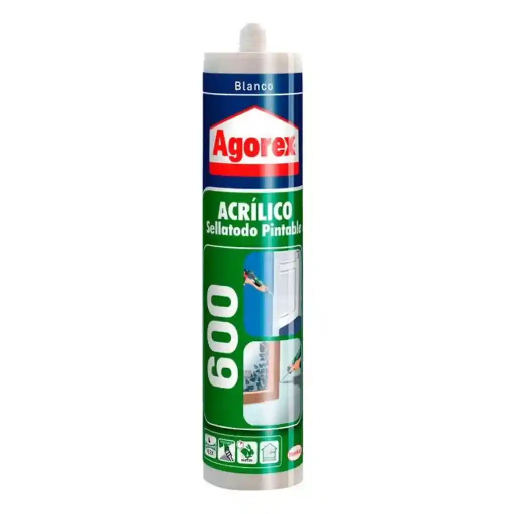 Acrilico Sellatodo Pintable 600 Blanco 300ml