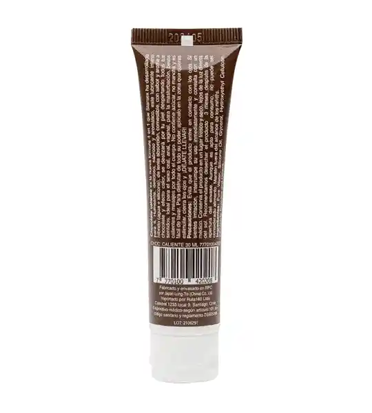 Lubricante Chocolate Caliente 4 En 1