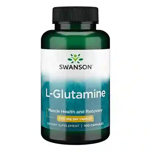 L Glutamine 500mg 100 Caps Swanson