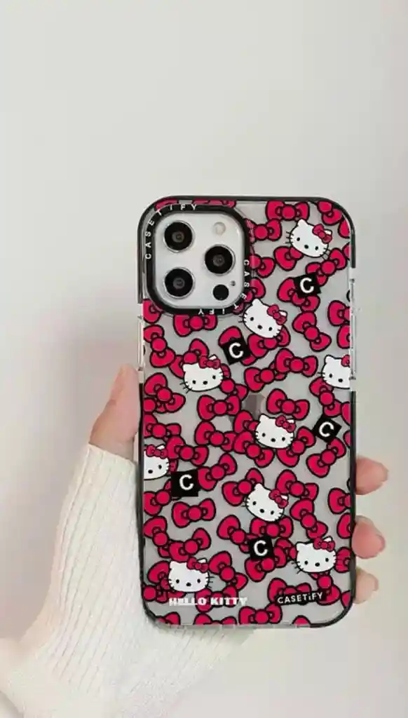 Case Iphone 11 Diseño Hello Kitty Rosa