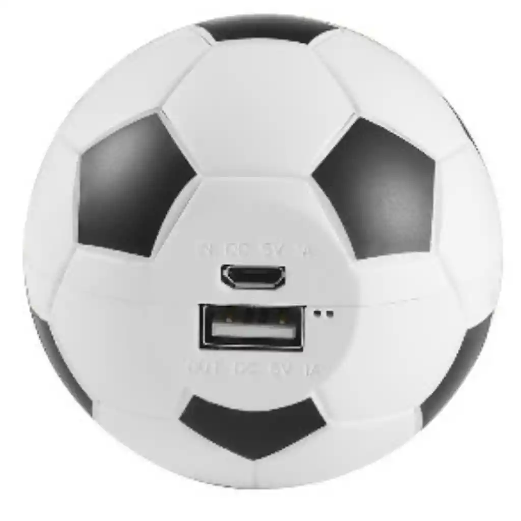 Batería Emergencia Power Bank Pelota Fútbol 2600mah