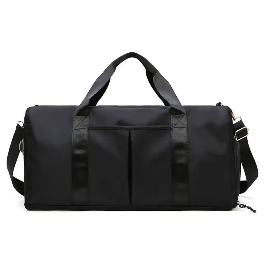 Bolso Duffel Viaje Deportivo Gimnasio Fitness 35l Negro