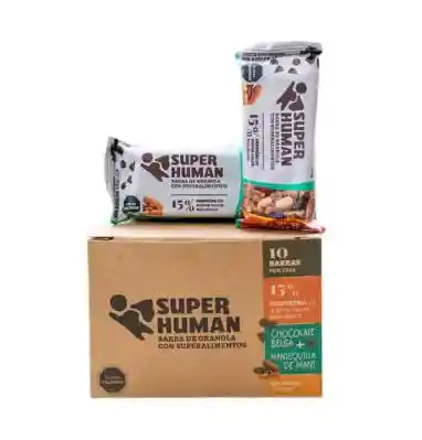 Super Human Barra De Granola, Proteína, Maní Cacao (unitaria)