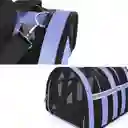 Bolso Transporte Mascotas Azul 34x24x23 Cm