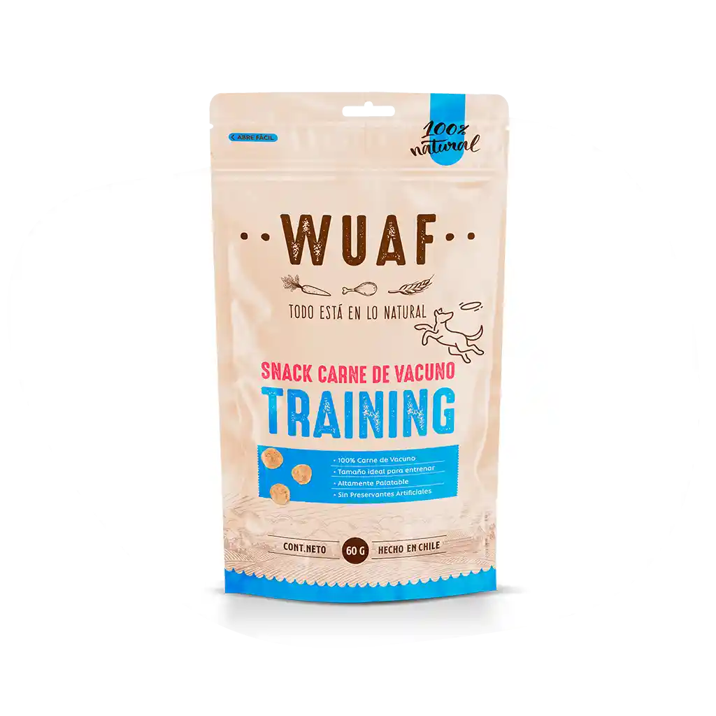 Snack Wuaf Adiestramiento 60g