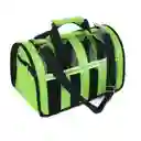 Bolso Transporte Mascotas Verde 34x24x23 Cm