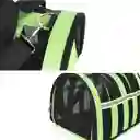 Bolso Transporte Mascotas Verde 34x24x23 Cm