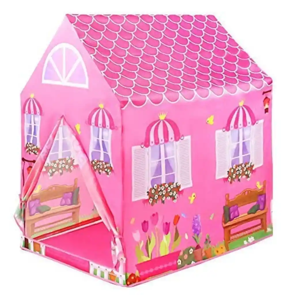 Carpa Casita Armable Centro Juegos Infantil 102x92x71 Cm