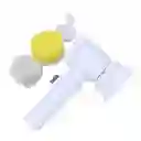 Cepillo De Limpieza Eléctrico Multifuncional Cabezas Intercambiables