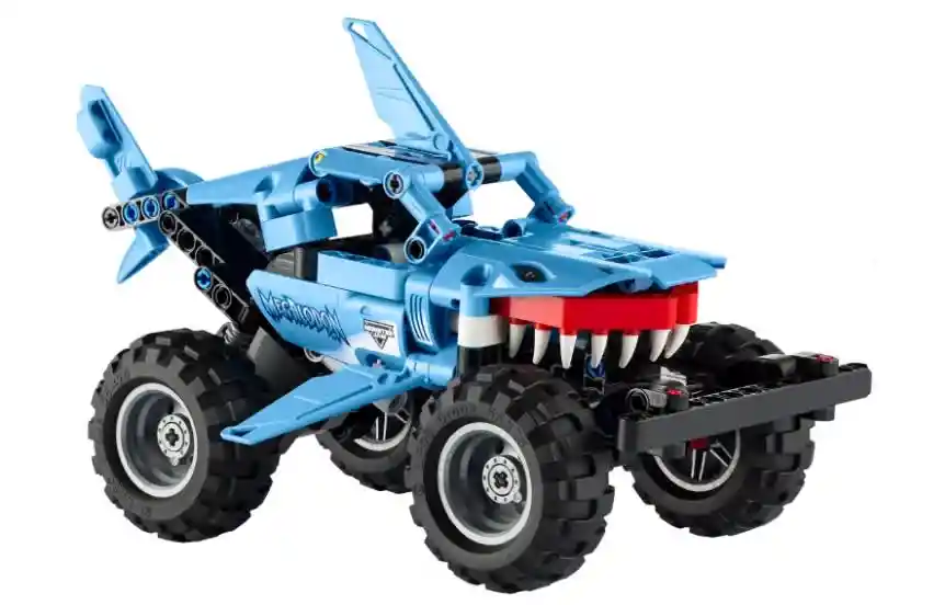 Lego Technic Monster Jam Megalodon 2 En 1 Pull Back 260 Piezas 42134