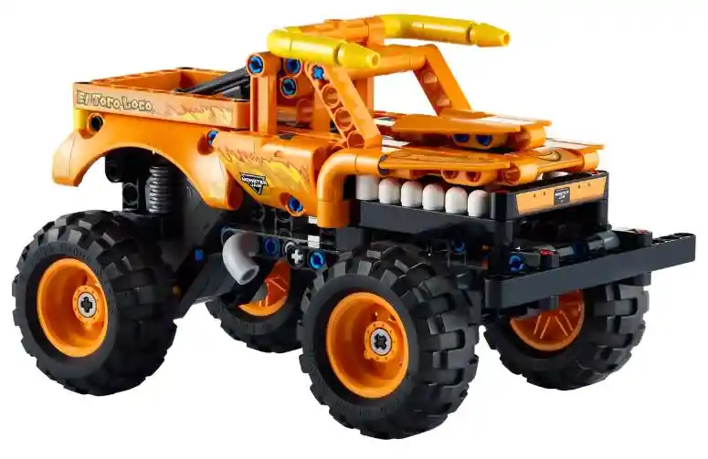 Lego Technic Monster Jam El Toro Loco 2 En 1 Pull Back 247 Piezas 42135