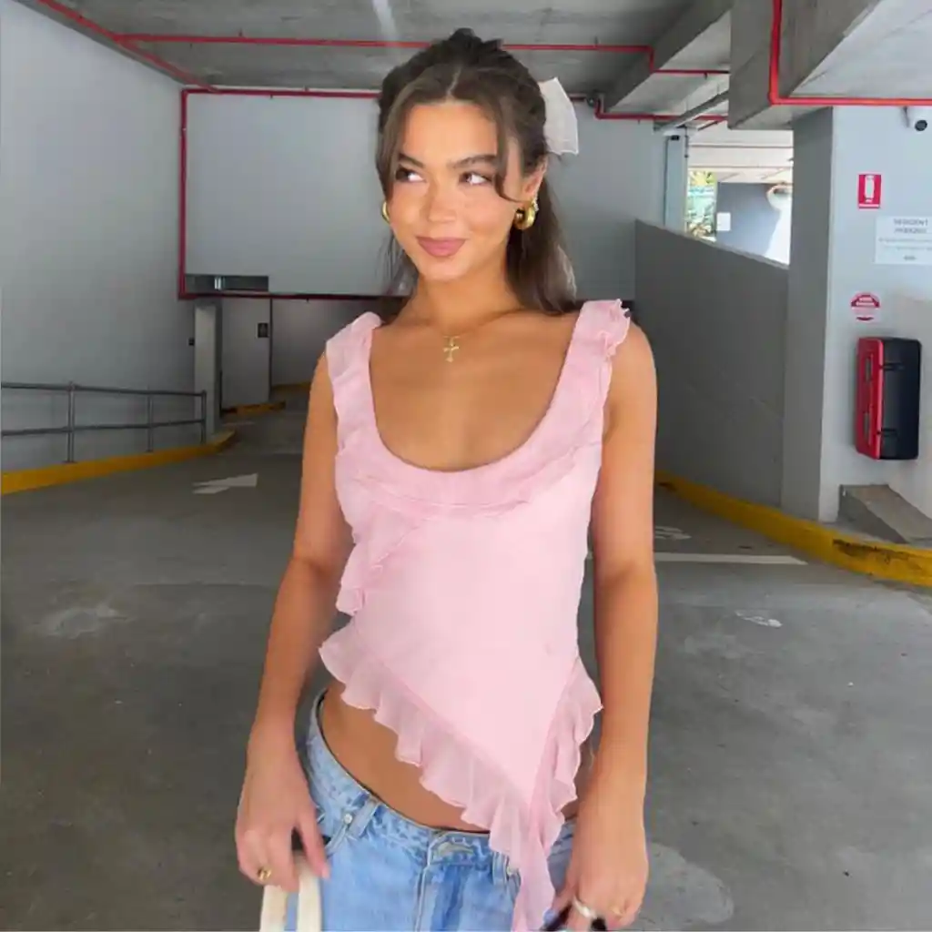 Amelo Pink Top Talla S