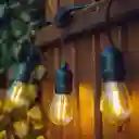 Guirnalda Porta Ampolletas E27 Exterior Eventos 10 Metros