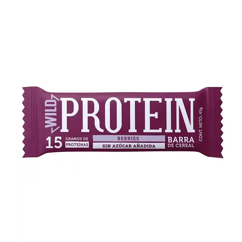 Barra Wild Protein 45 Grs Sabor Berries