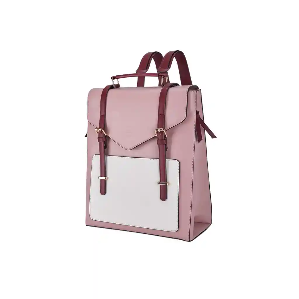 Ecosusi Mochila Vintage Belladonna Para 14" - Rosado