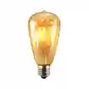 Lampara Colgante Vintage Cáñamo Soga Vintage 30 Cm