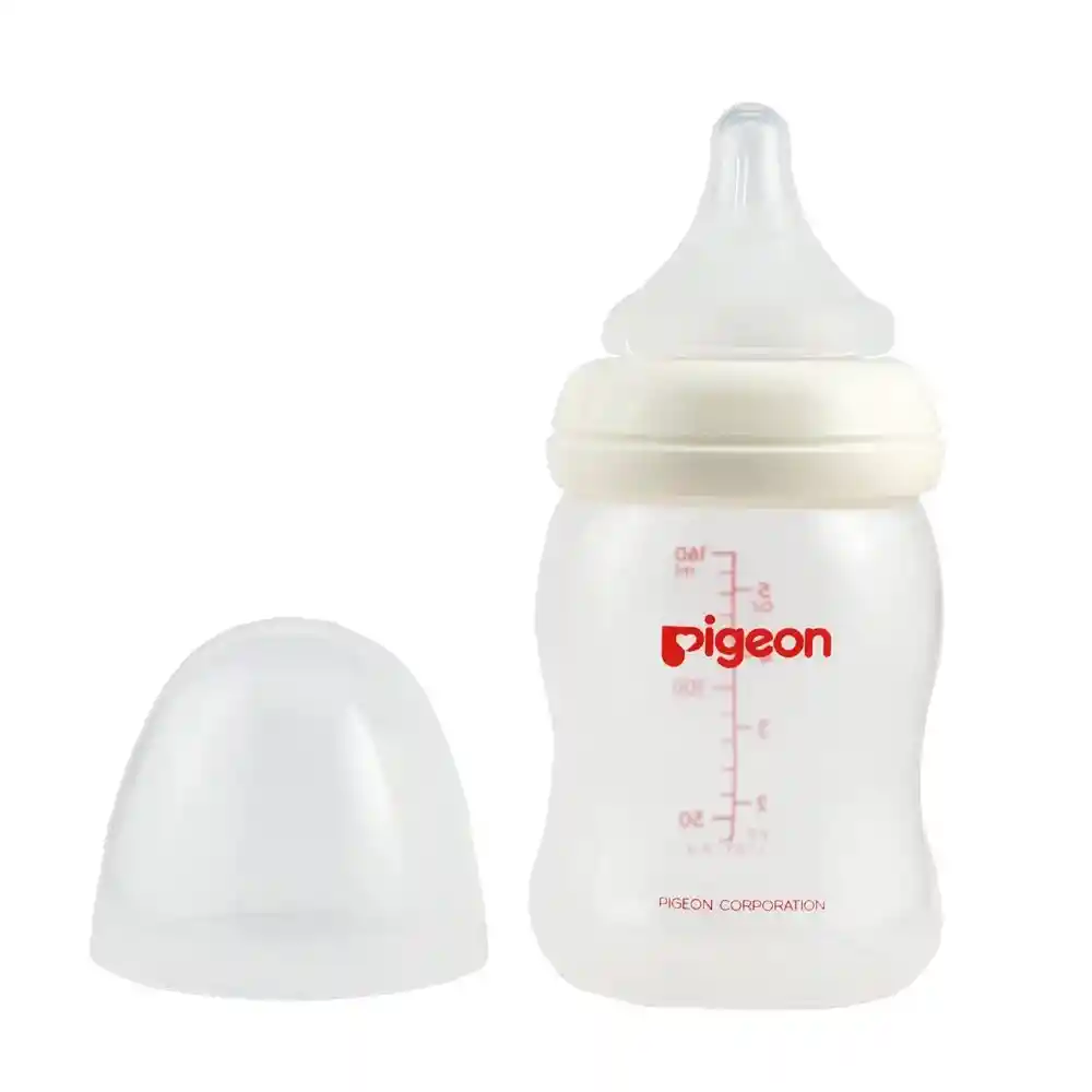 Mamadera Boca Ancha Pigeon Soft Touch 160ml