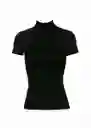 Chiara Black Top Talla M