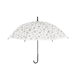 Paraguas Plegable 8 Varillas Transparente Para La Lluvia