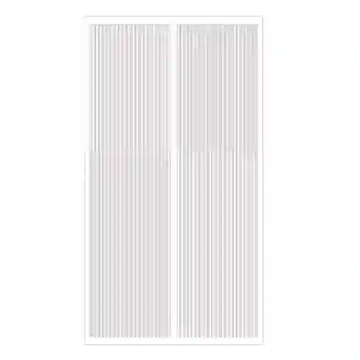 Malla Cortina Puerta Magnético Mosquitos Insectos Blanco