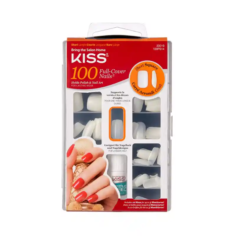 Kit Uñas Para Pintar Short Square