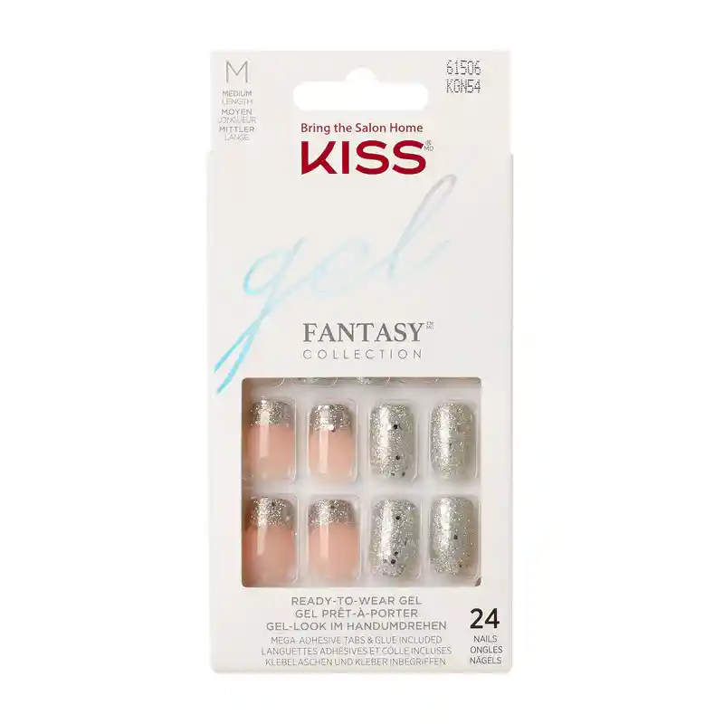 Uñas Kiss Gel Fantasy - Diana