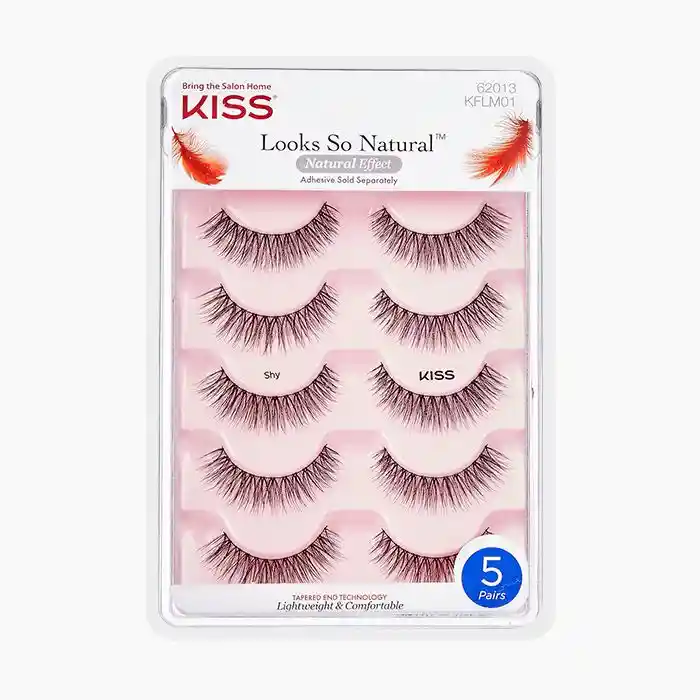 Pestañas Kiss Looks So Natural - Multi Pack 01