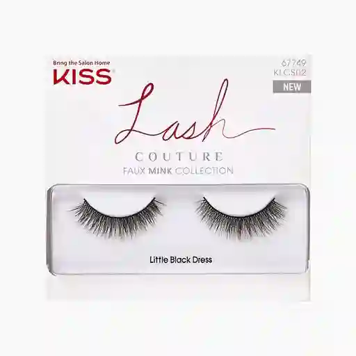 Pestañas Kiss Lash Couture - Little Black