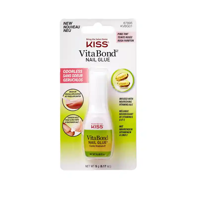 Pegamento Uñas Kiss - Vitabond