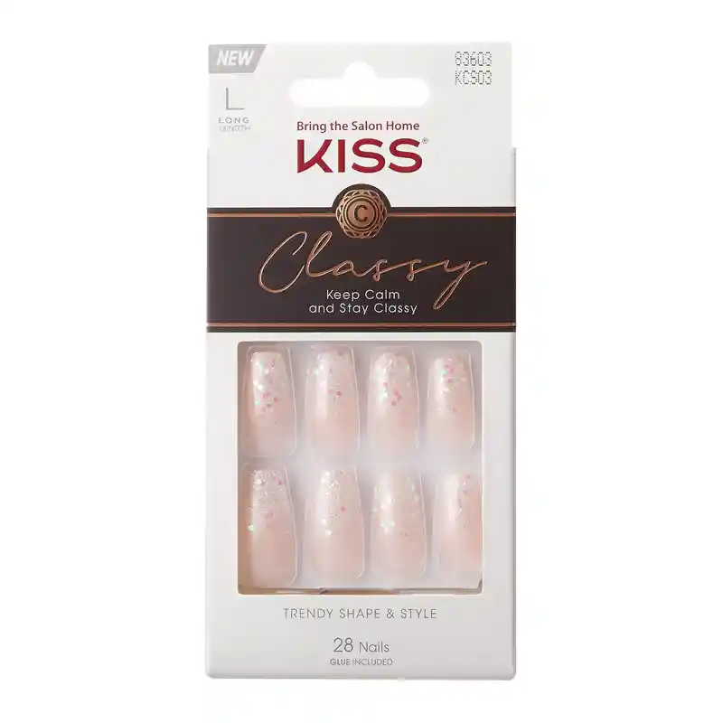 Uñas Kiss Classy - Scrunchi