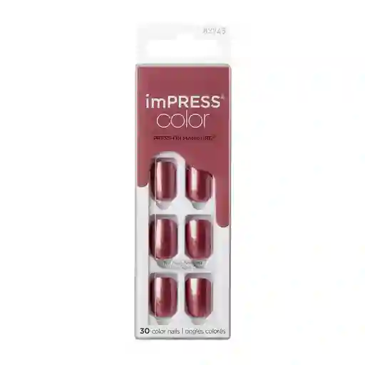 Uñas Impress Color - Peanut Pink