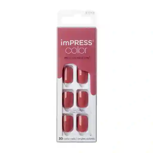 Uñas Impress Color - Platonic Pinck