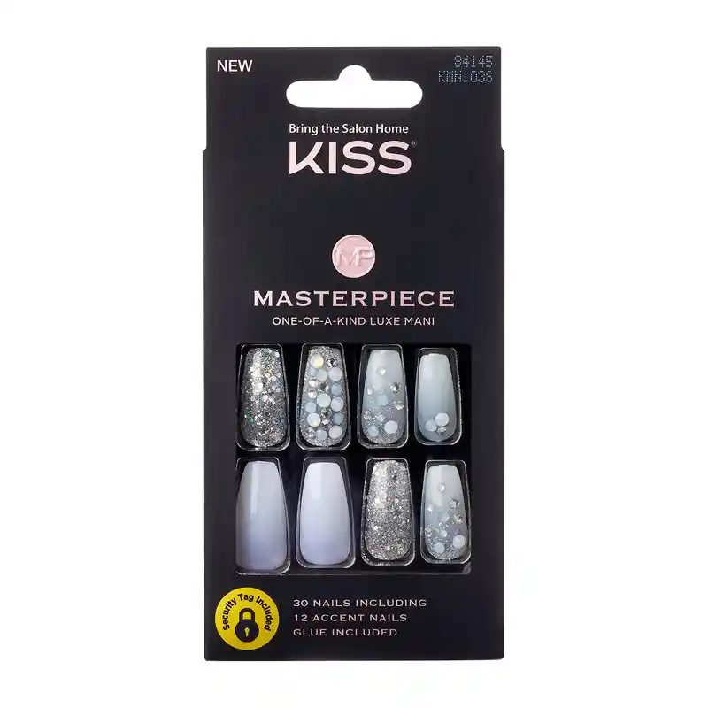 Uñas Kiss Masterpiece - Pearls