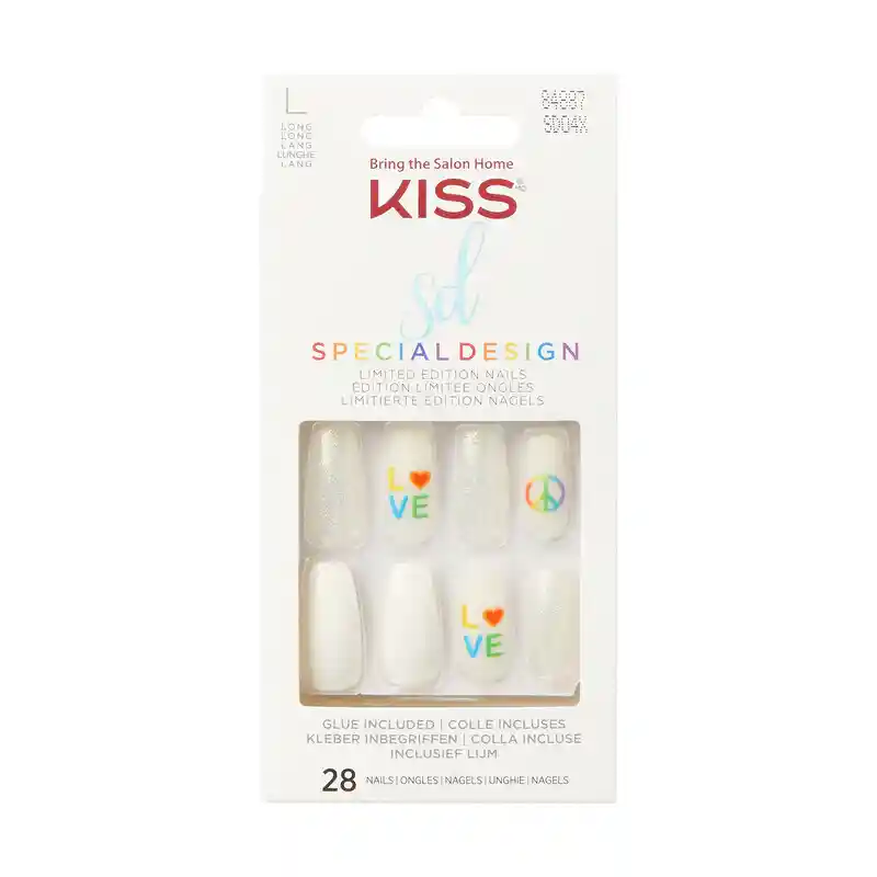 Uñas Kiss Design - Smiley Face