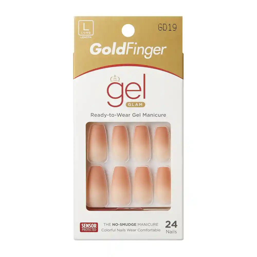 Uñas Kiss Goldfinger - Bare Minimum