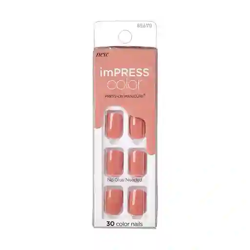 Uñas Impress Color - Caramel