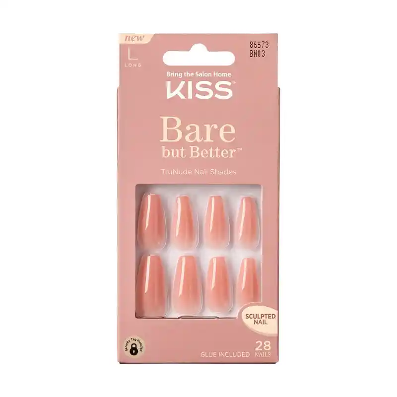 Uñas Kiss Bare But Better - Skin