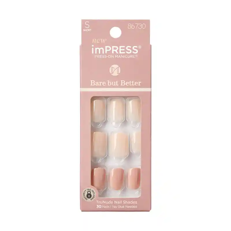 Uñas Impress Bare But Better - Simple Pleasure