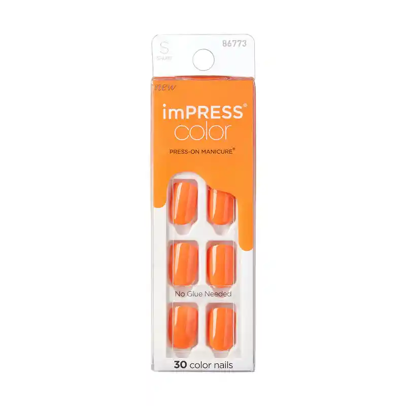 Uñas Impress Color - Sweet Mango